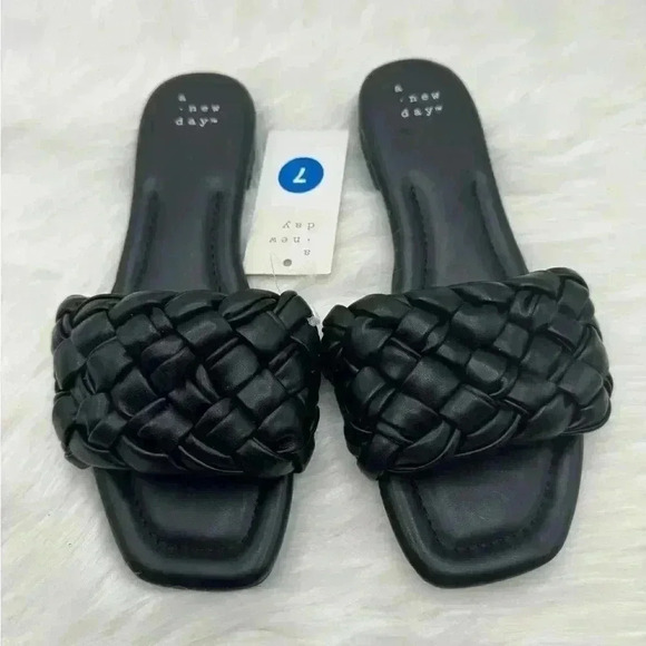 Women’s A New Day Carissa Sandals in Black Size 7 - Picture 4 of 8